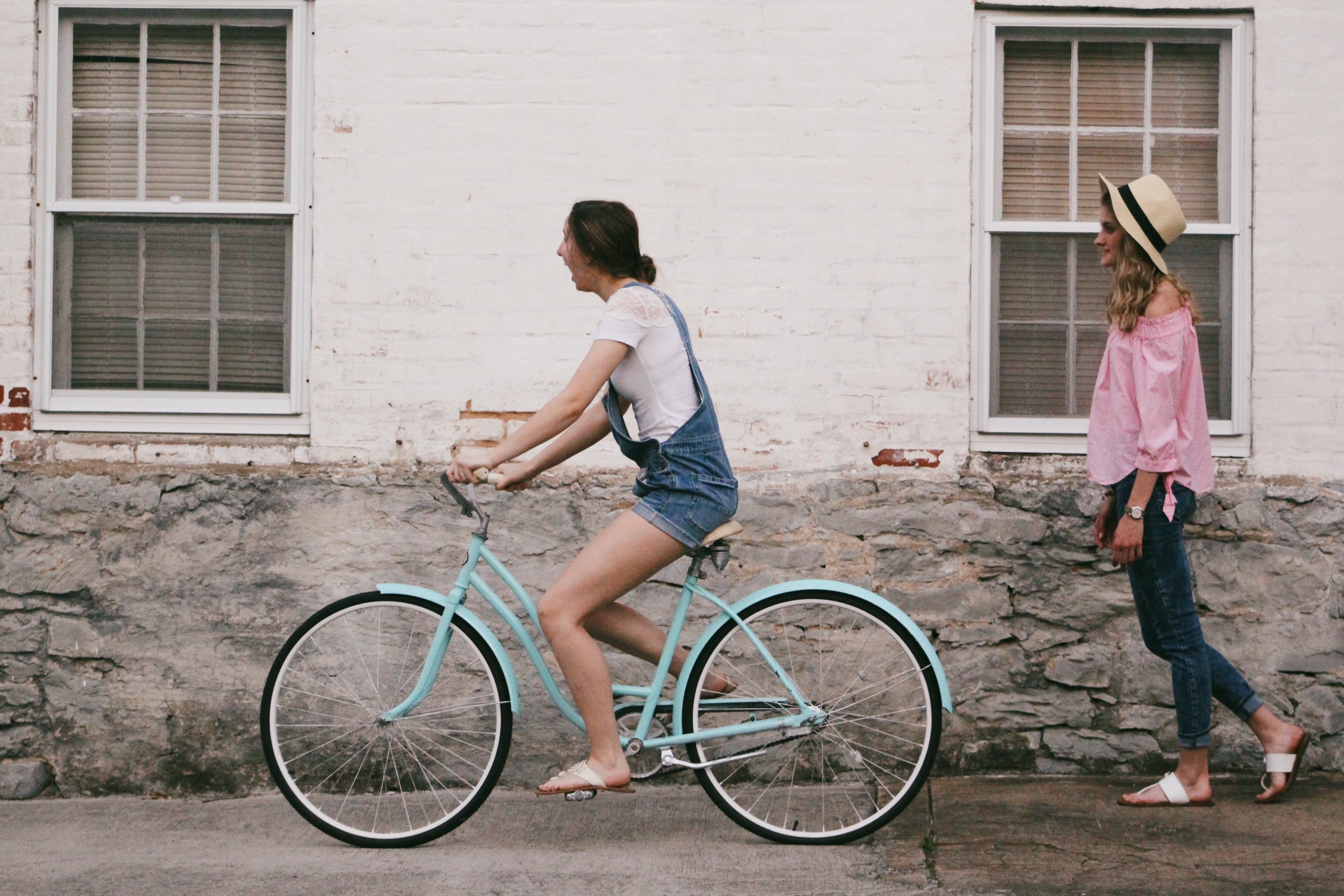 biking