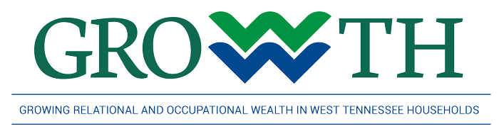 (logo) GROWWTH: Growing Relational and Occupational Wealth in West Tennessee Households
