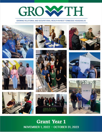 Growwth Annual Report Year 1 Cover Image