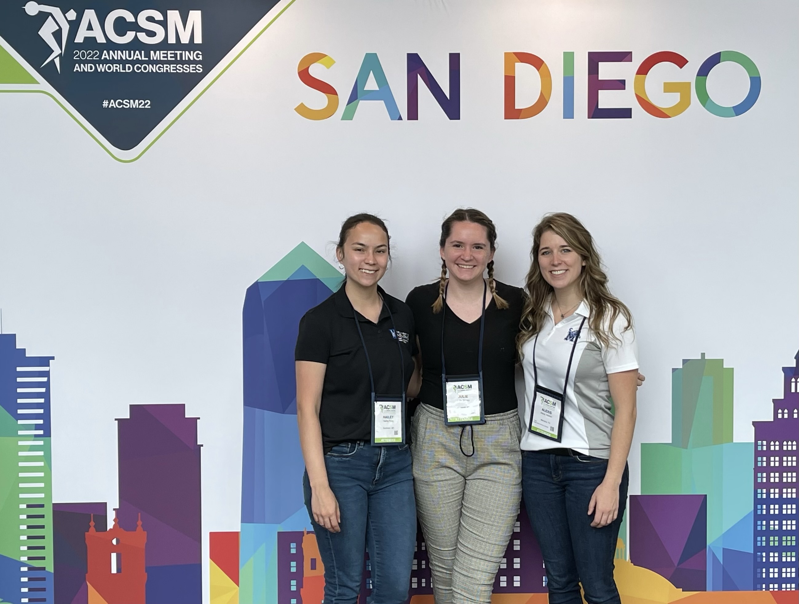 ESMS students at ACSM