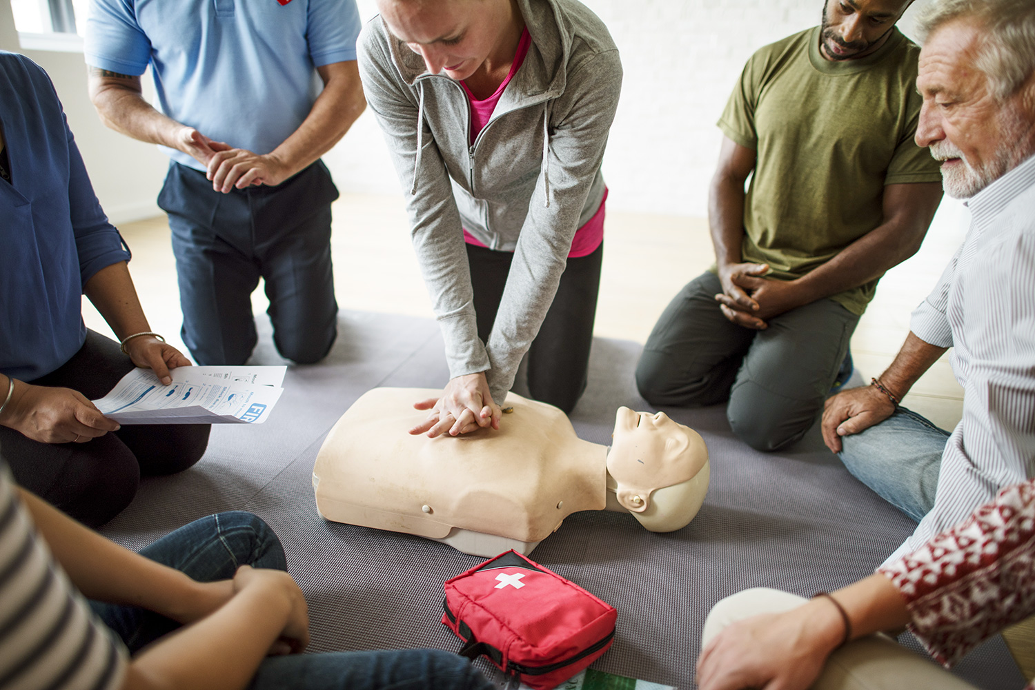 CPR training