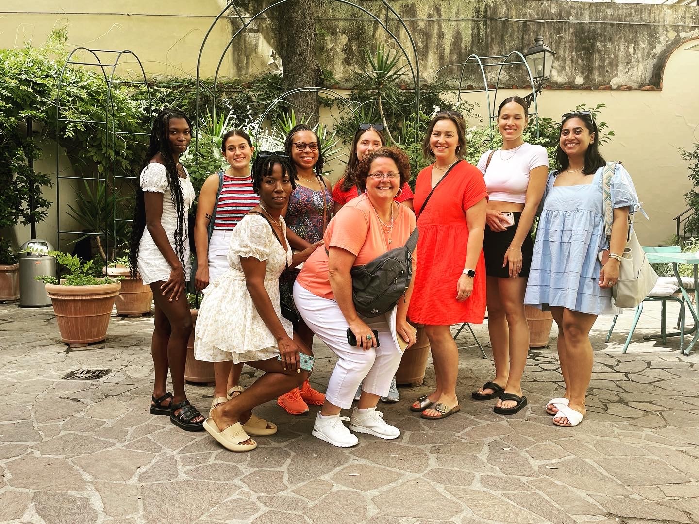 Dietetics students in Florence, Italy