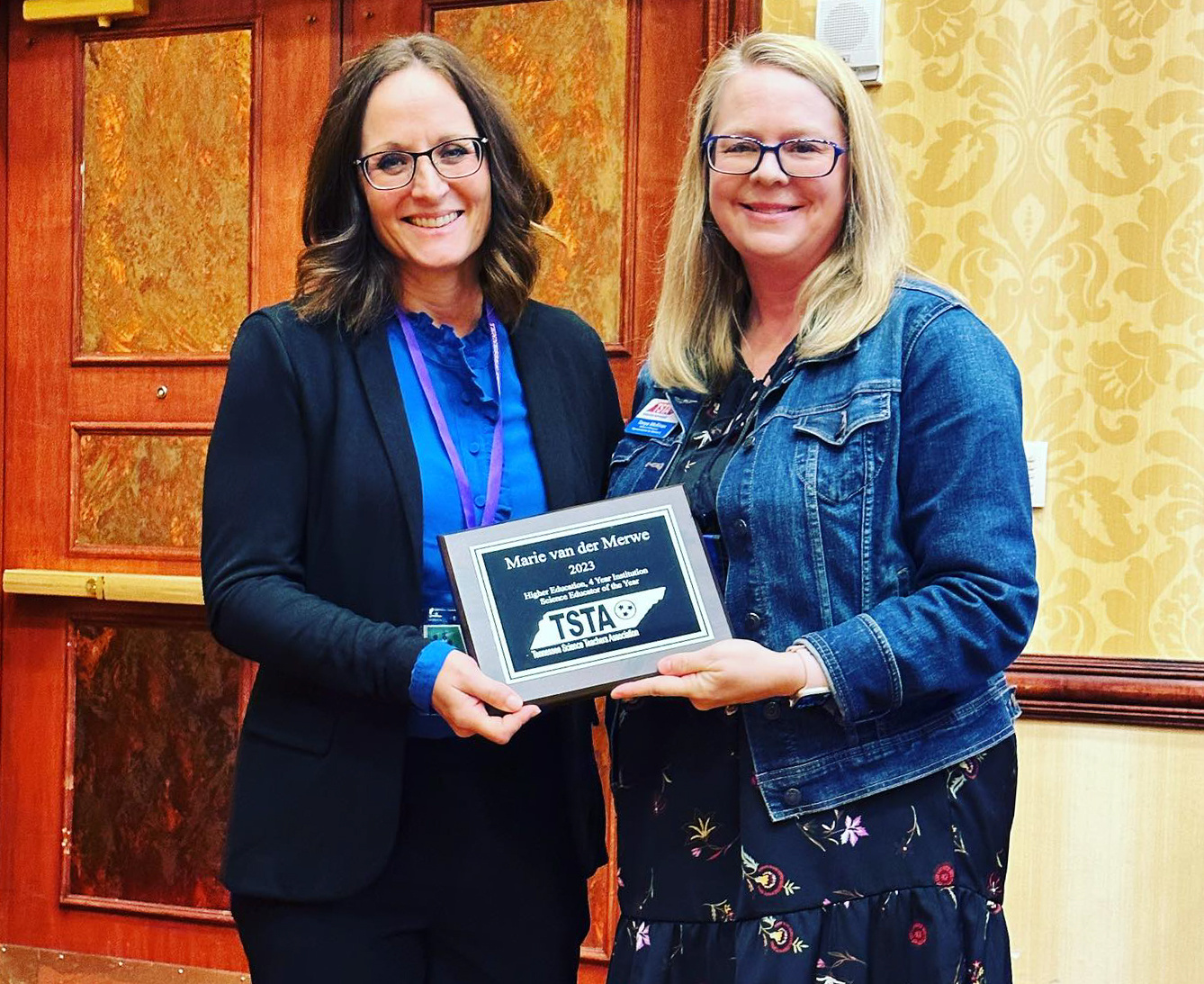 Marie van der Merwe - 2023 TN Science Educator of the Year