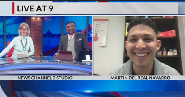 Martin Del Real Navarro on WREG News Live at 9