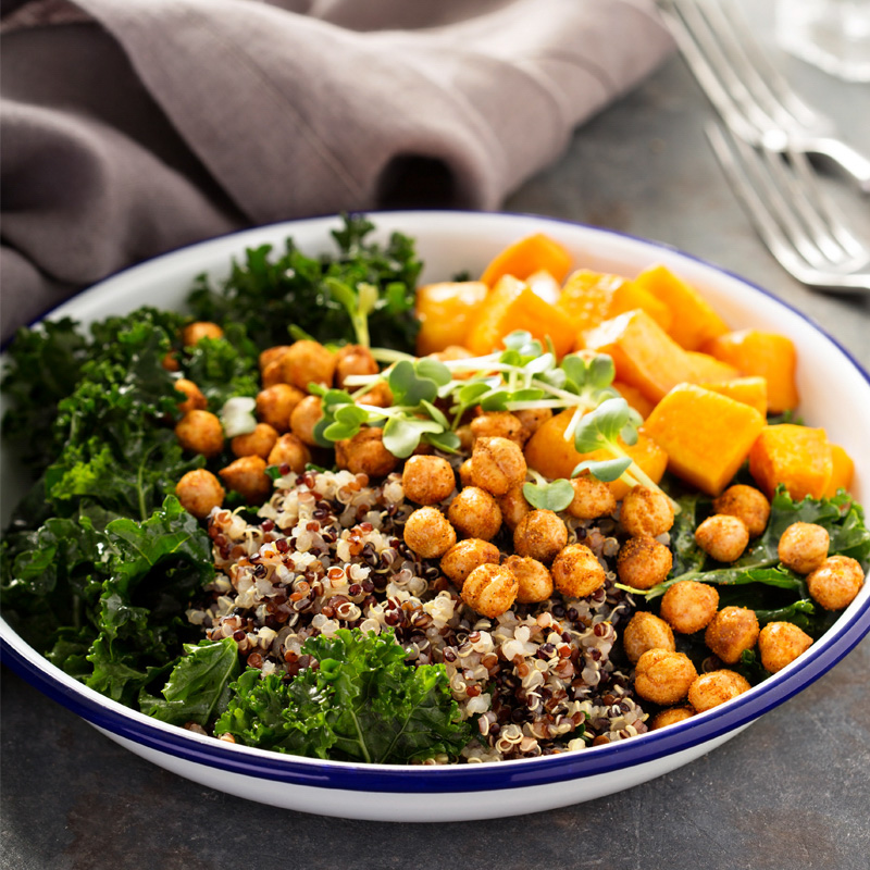 Spiced Chickpea Bowls (Vegetarian)