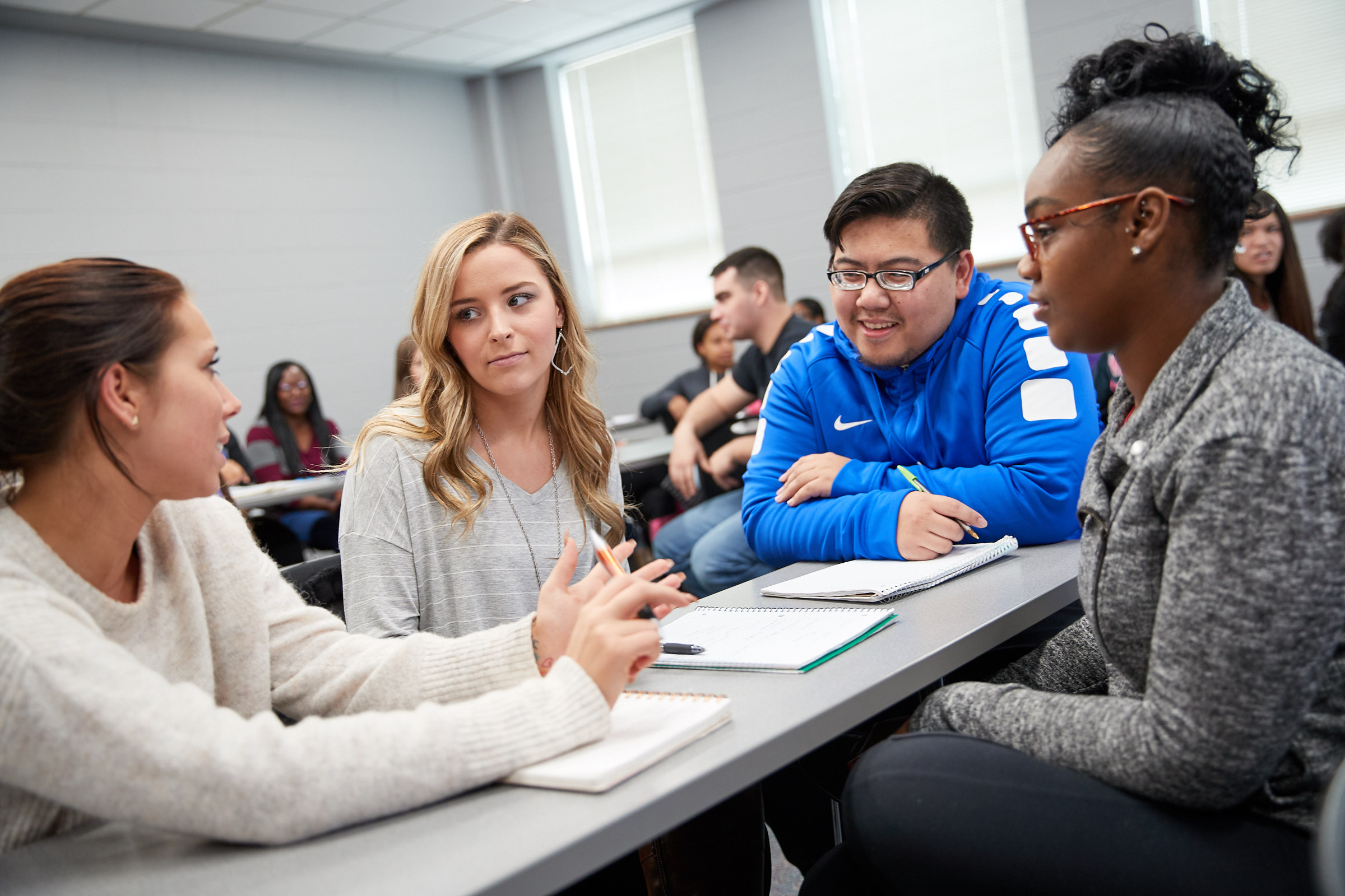 Students in classroom