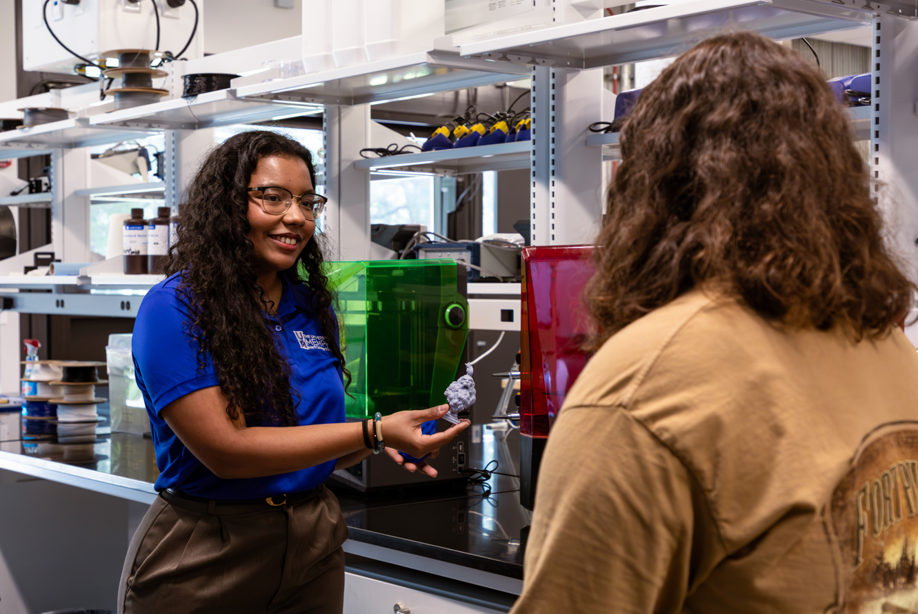 There are also multiple opportunities for community outreach, such as serving as a student ambassador for the West Tennessee STEM Hub.