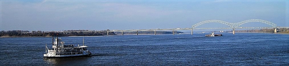 View of DeSoto Bridge