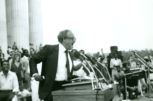 Hooks speaks in front of Capitol in DC