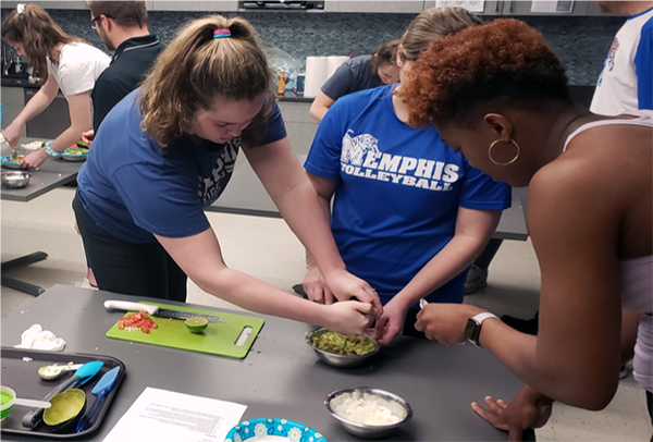 Tiger Bites with Memphis Volleyball