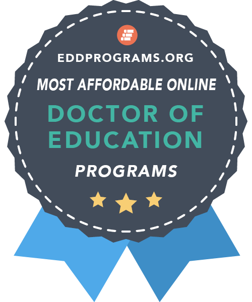 eddprograms.org most affordable online doctor of education program award