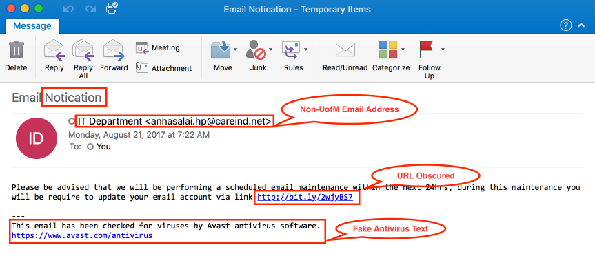 Phishing Example 2