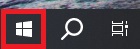 Windows 10 Start button highlighted in red