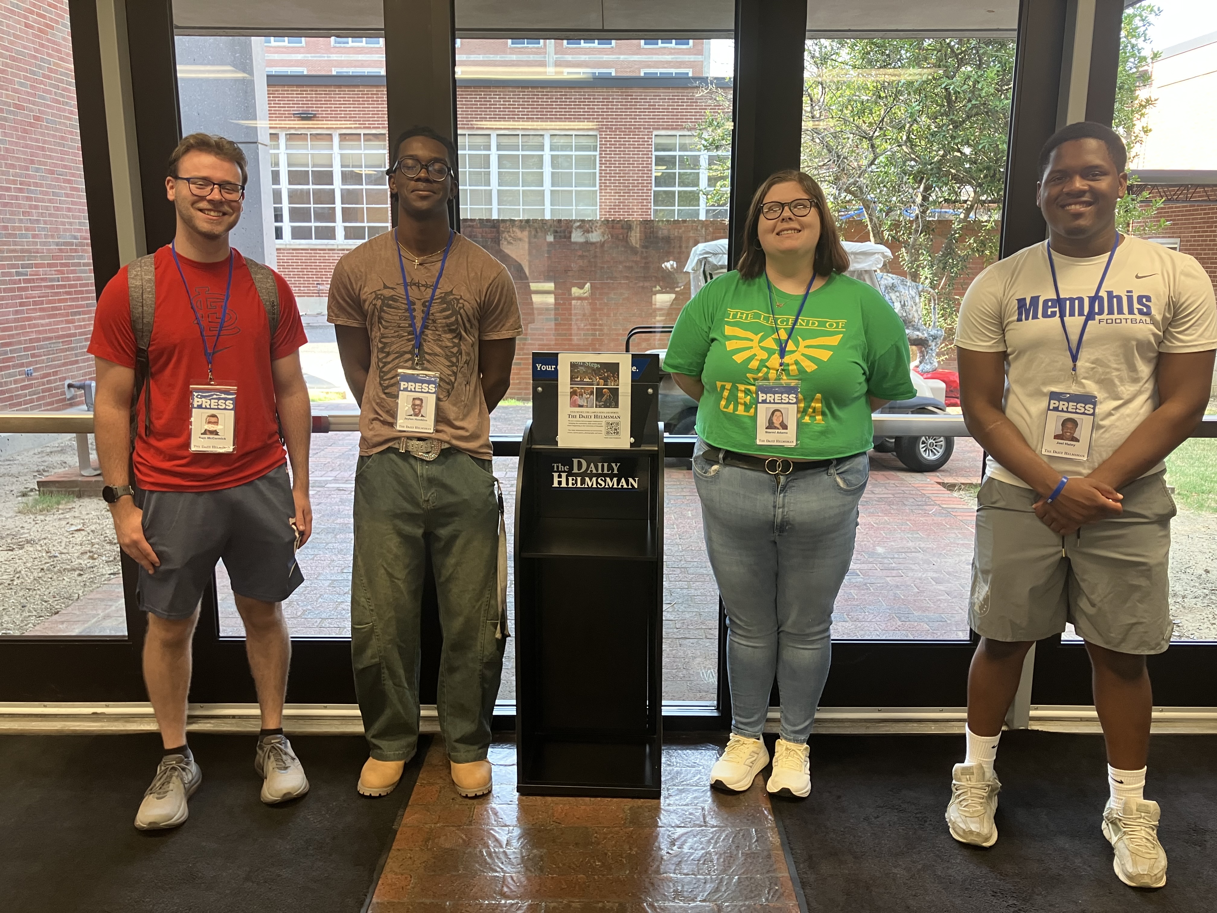 The Daily Helmsman 2025-26 staff