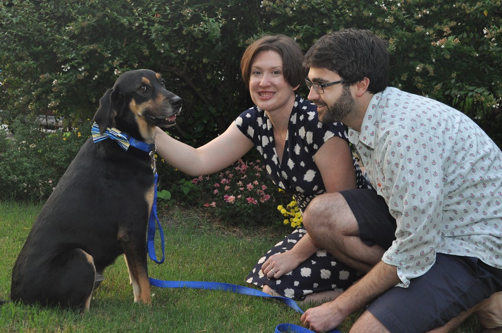 Dr. Stephanie Madden, Prof. Michael Steudeman and Hodges.