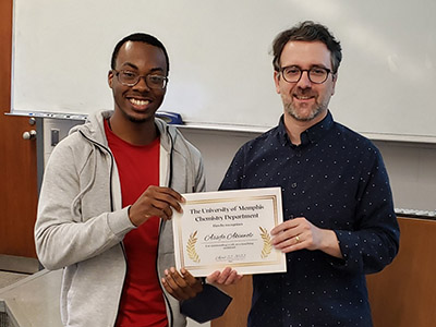 ASSEFA AKINWOLE: Outstanding Teaching Assistant Award 