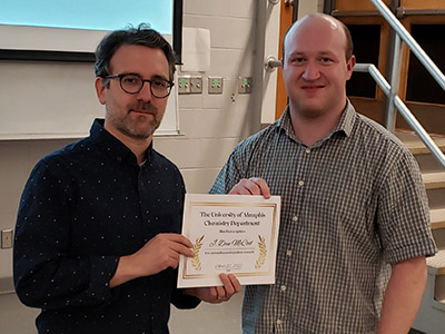 J. DAN MCCOOL: Outstanding Undergraduate Researcher Award 