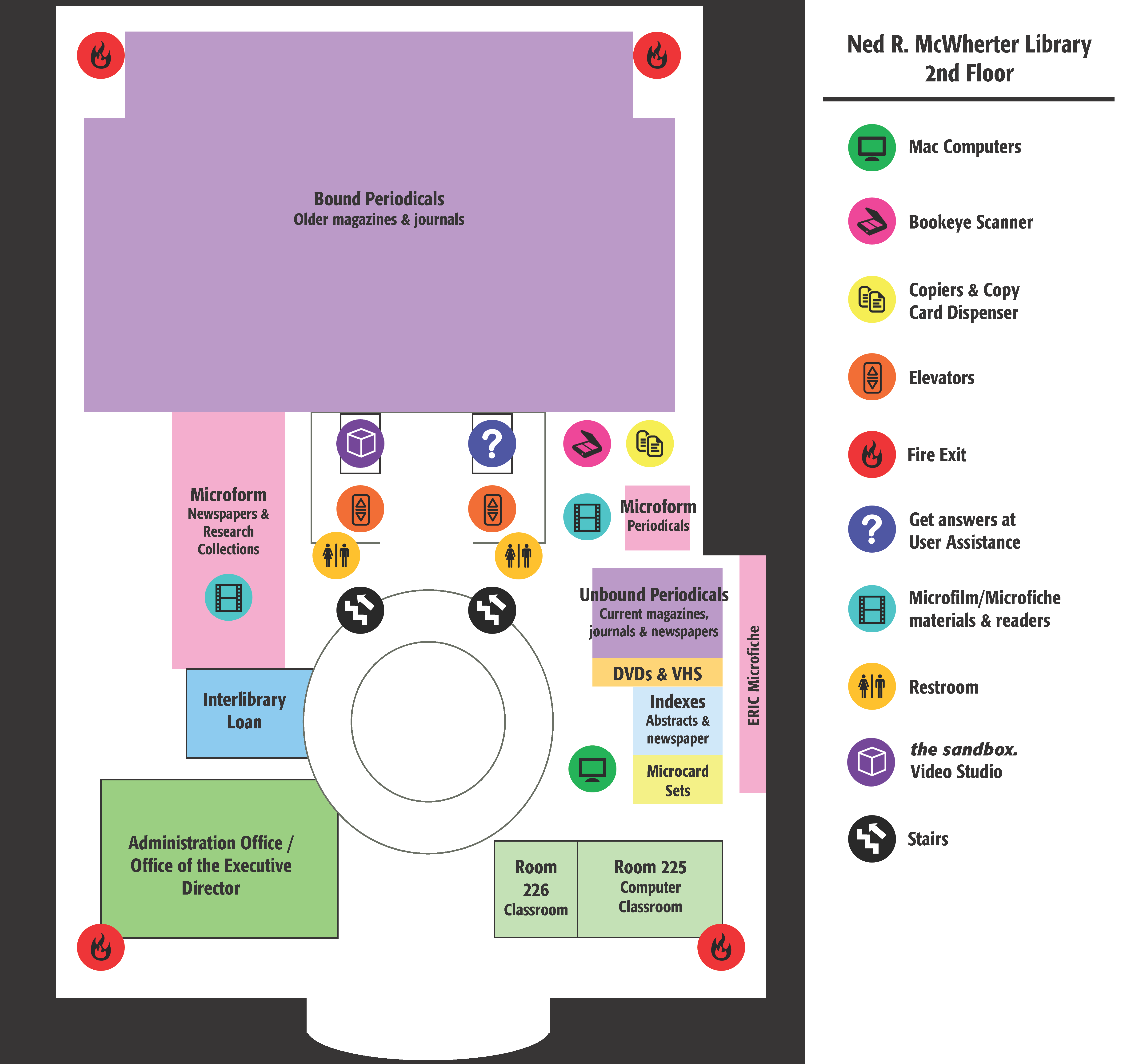 McWherter Library Floor Plans - Libraries - The University of Memphis