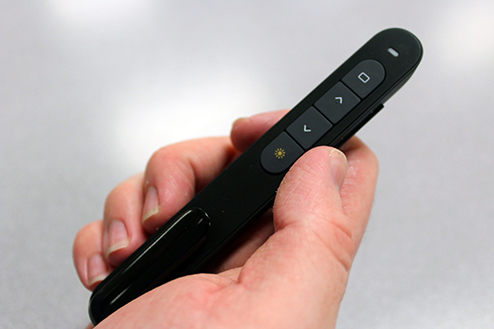 Laser pointer and bluetooth clicker
