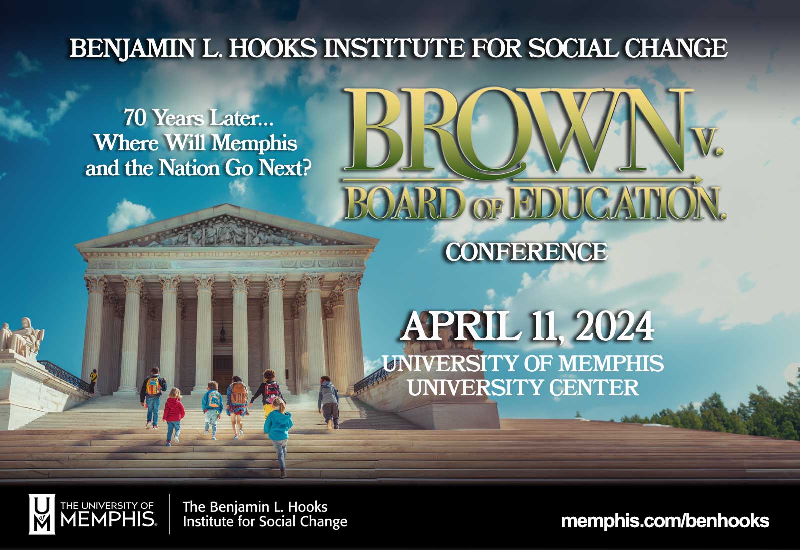 Hooks Brown v Board of Education conference graphic