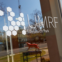 UMRF Research Park Door