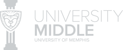 University Middle School Logo