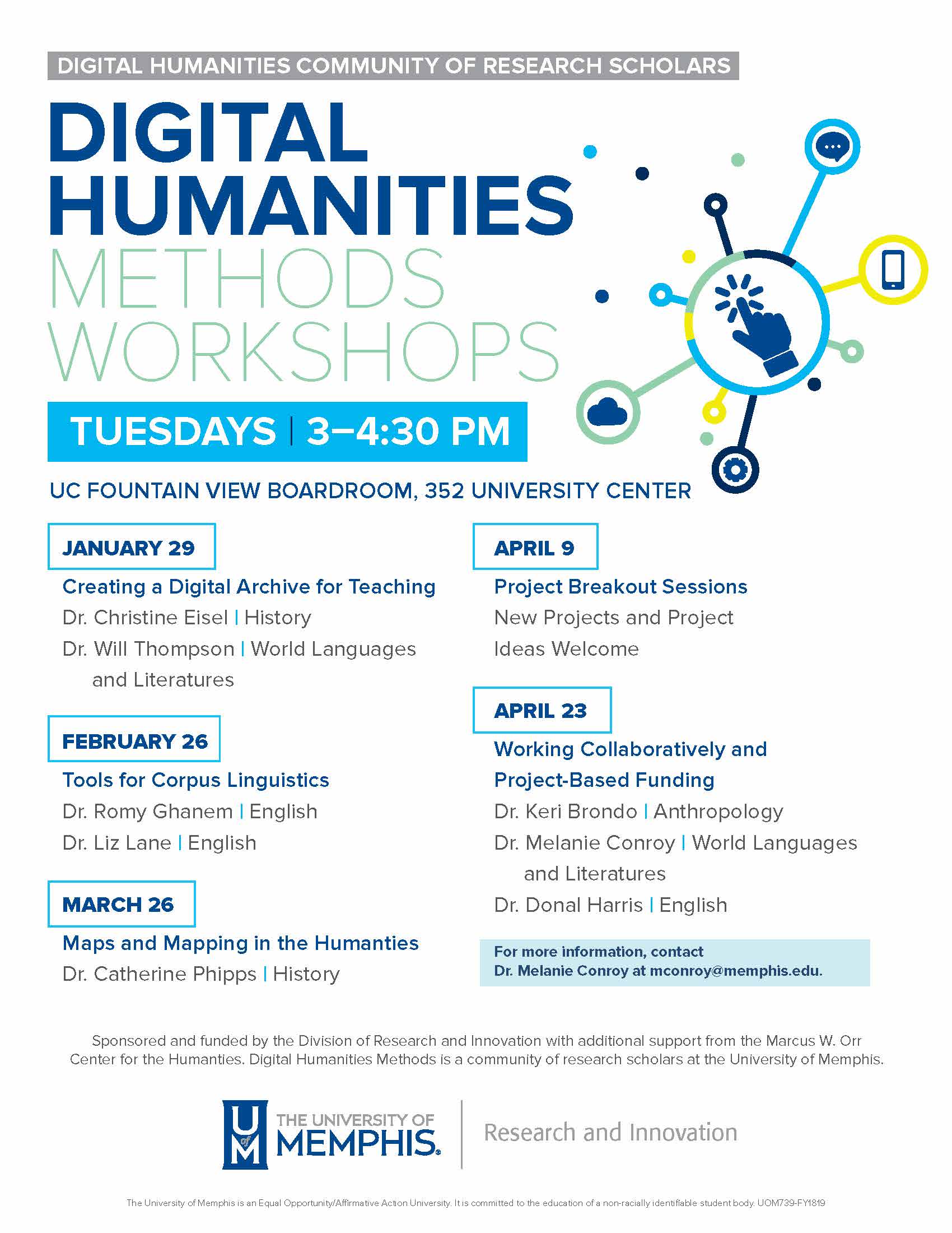 MOCH Humanities on Tap Poster