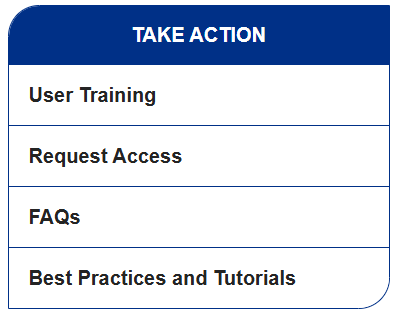Take Action Menu Example