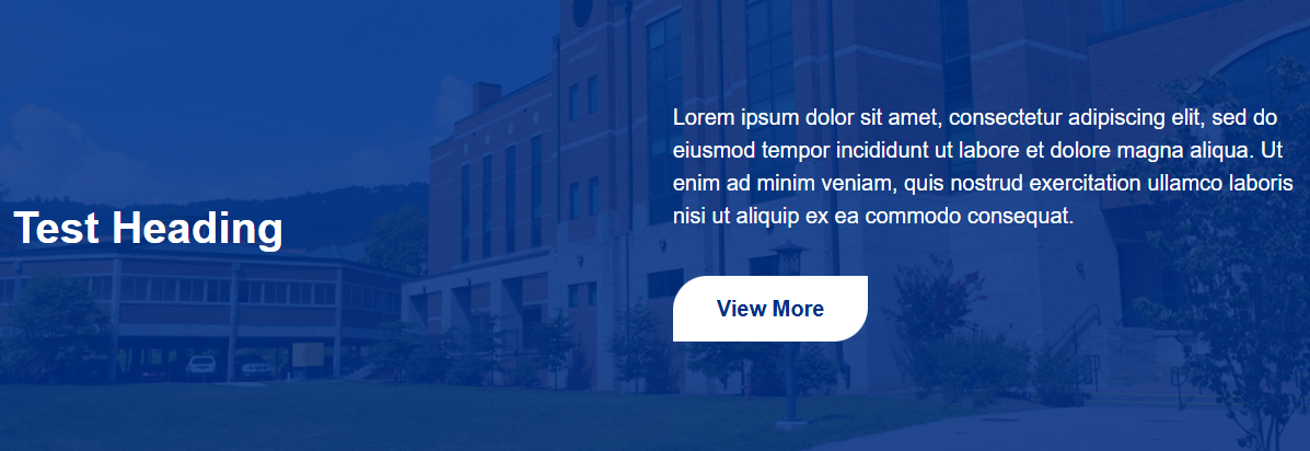 Header Overlay Image Example