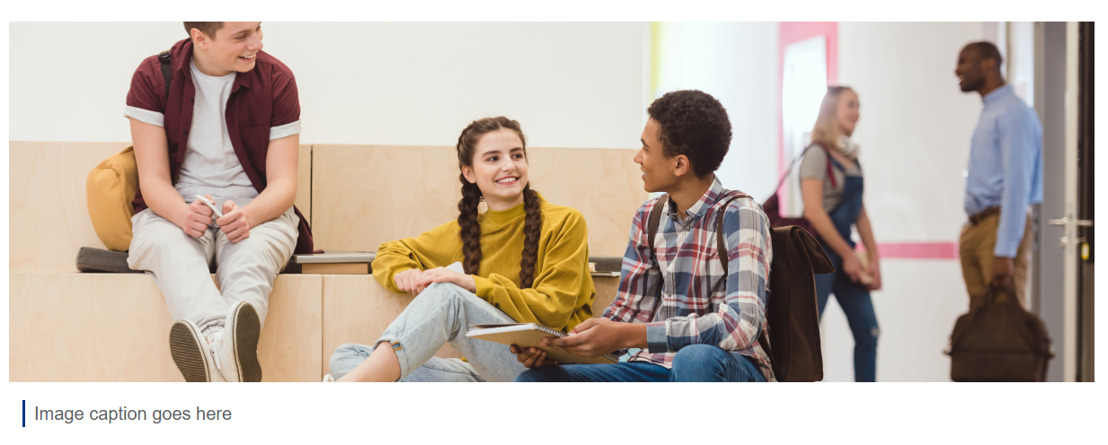 Image with Caption Example