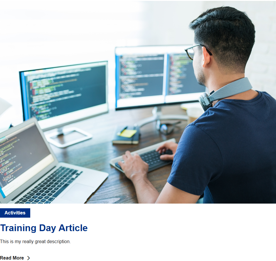 News Matrix Example pt 1