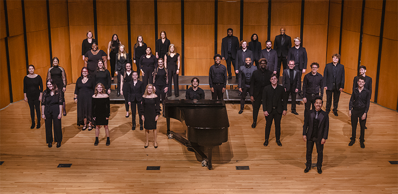 University Singers group photo