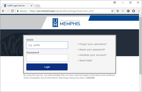 myMemphis Portal