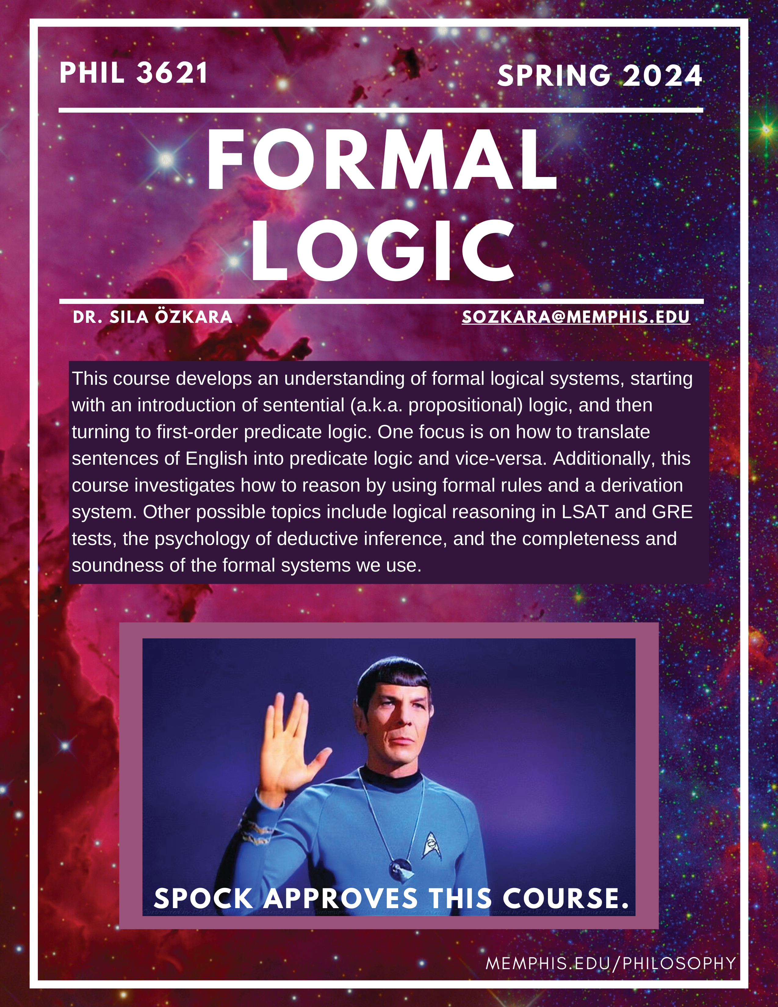 poster for Formal Logic