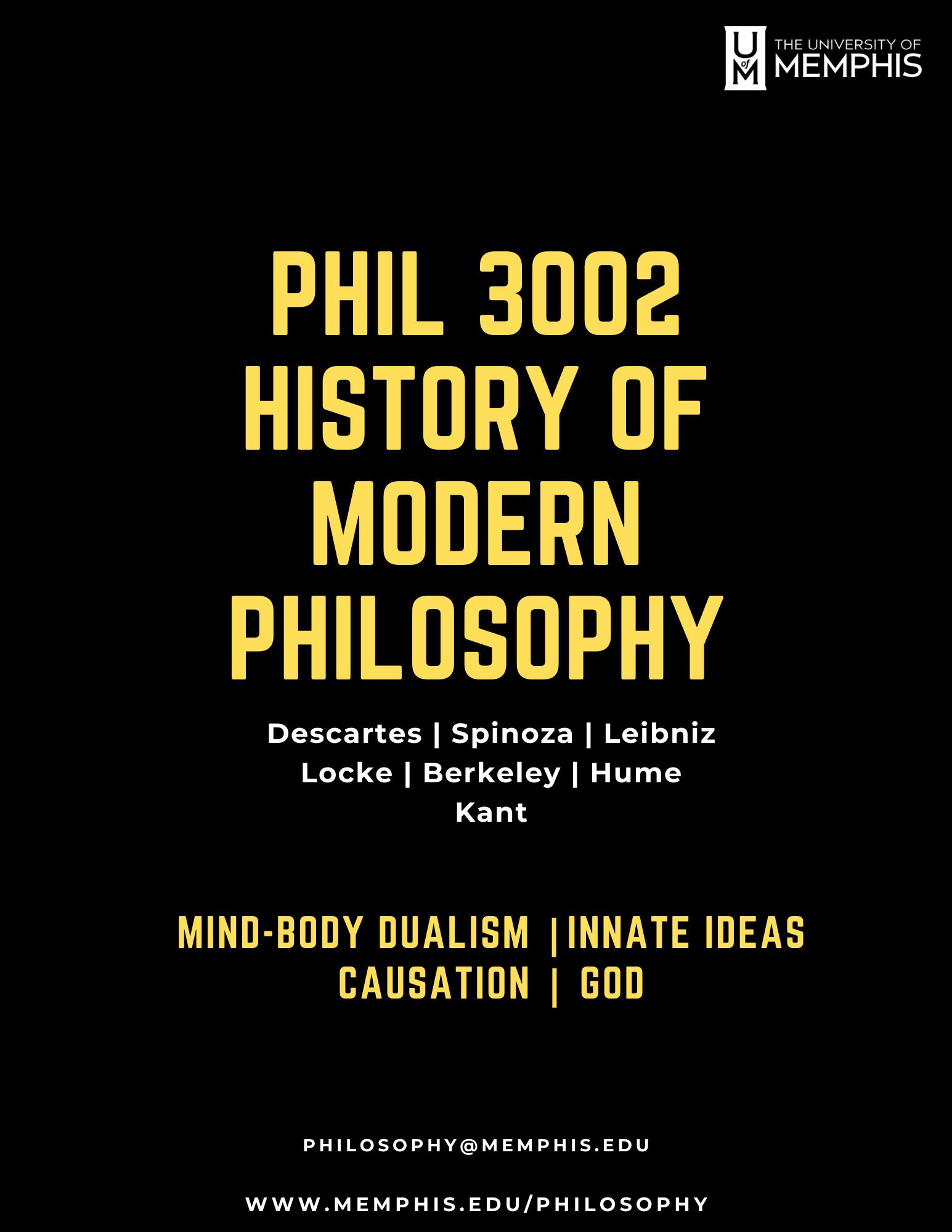 History of Modern poster