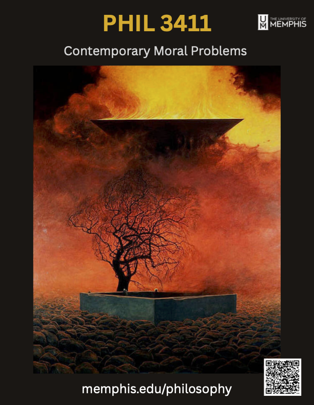 poster for contemporary moral problems