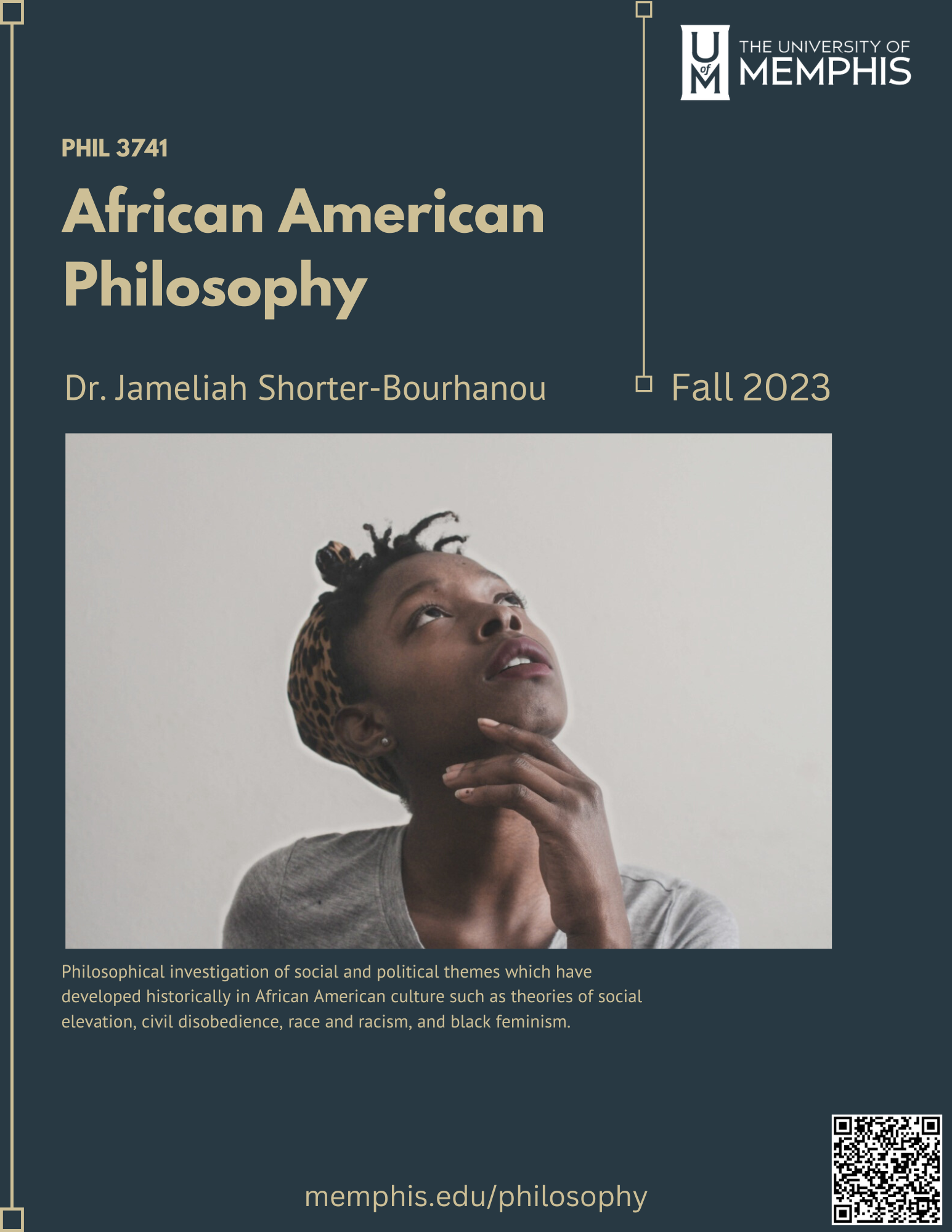 poster for african american philosophy