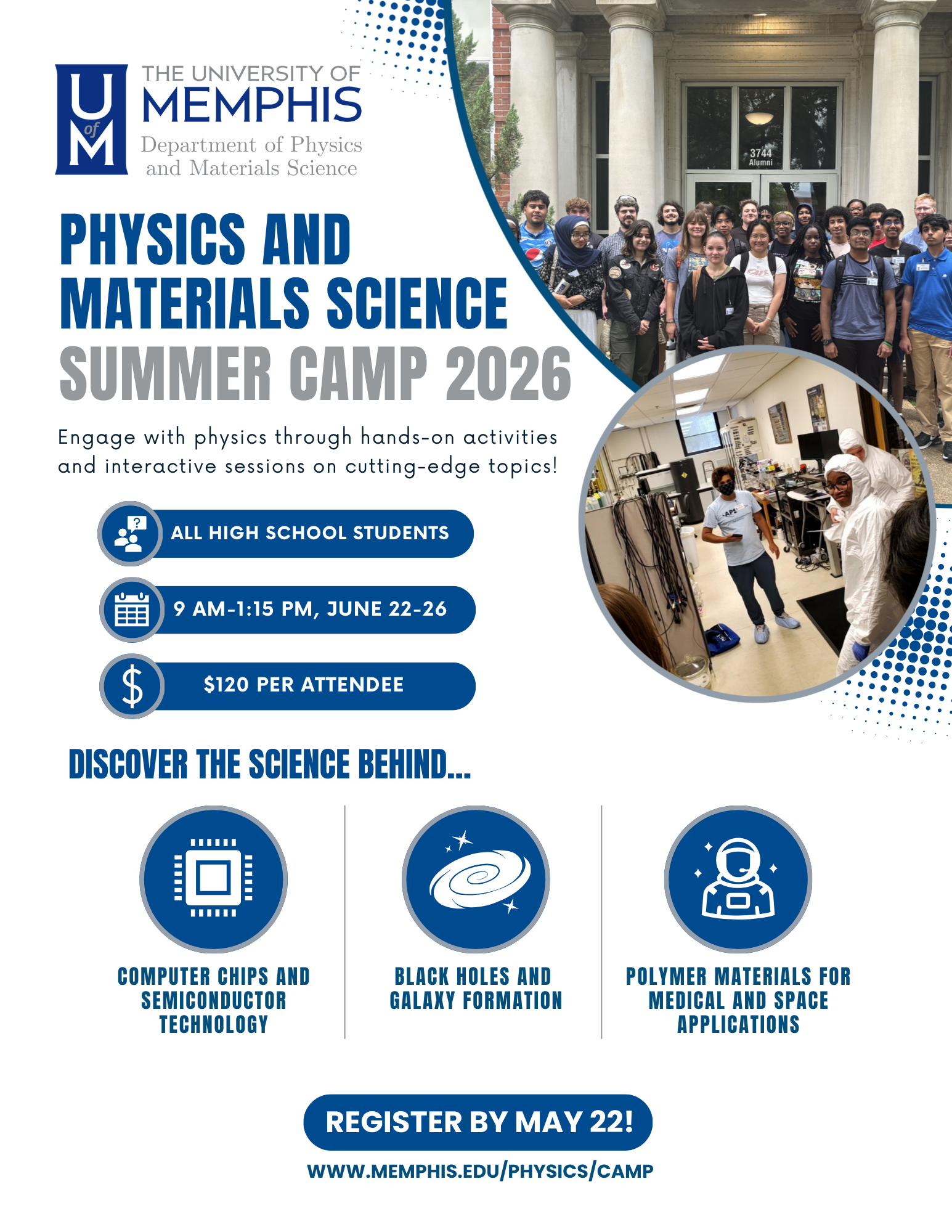 Physics and Materials Science Summer Camp