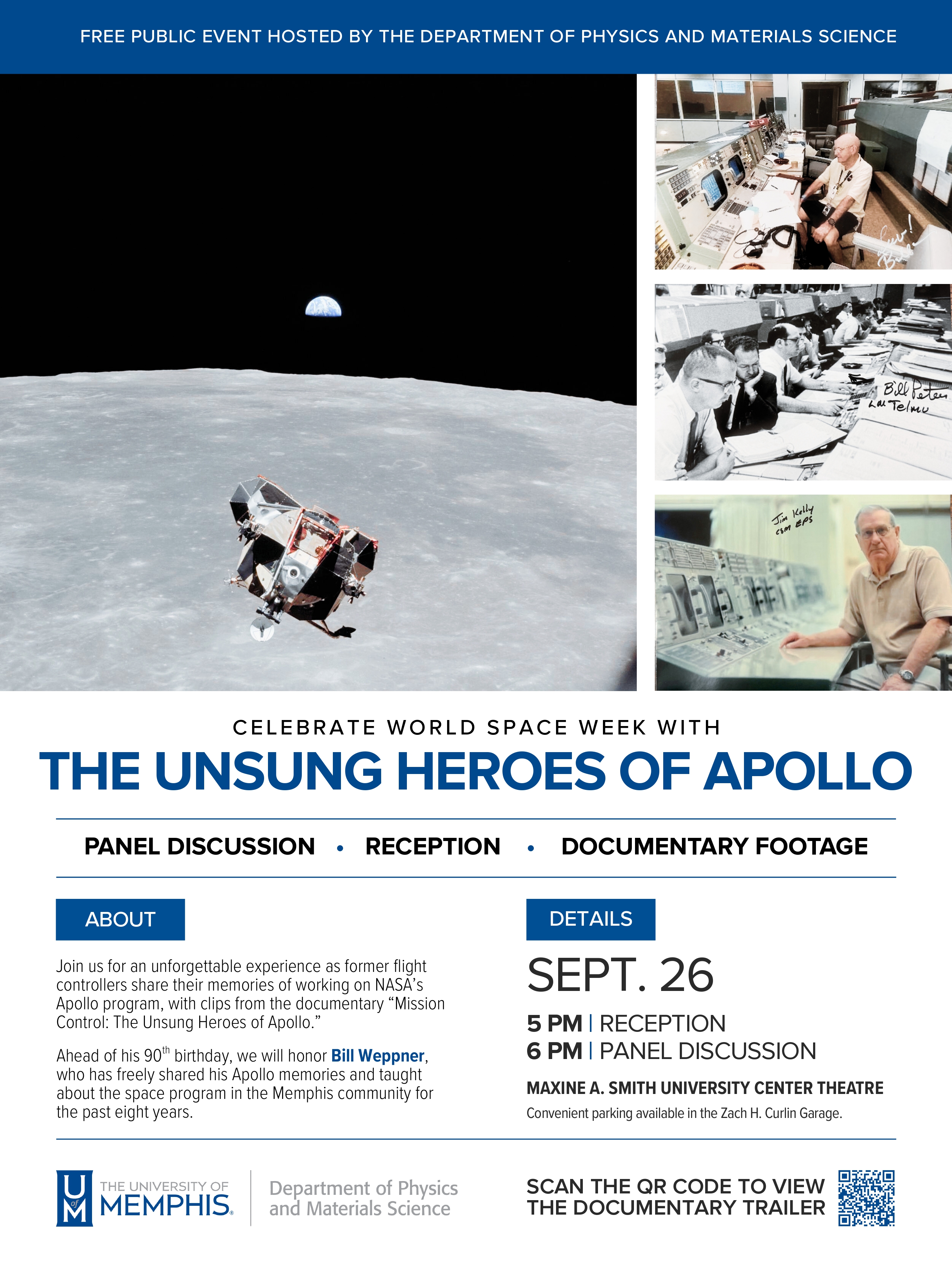 Space Week event flyer