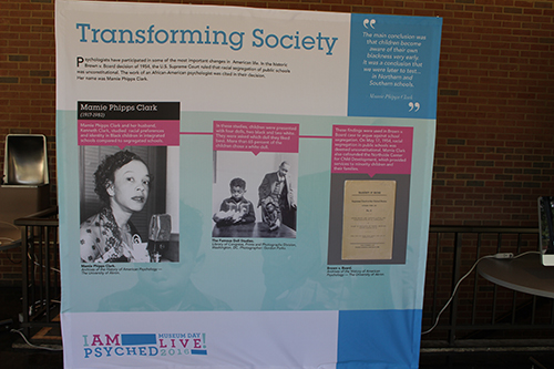 Poster Presentation at the I am Psyched! National Tour Exhibit
