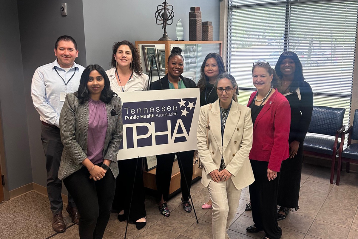 West TN TPHA Meeting - Group photo of 8