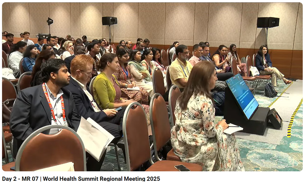 Audience and Participants at World Health Summit Regional Meeting 2025