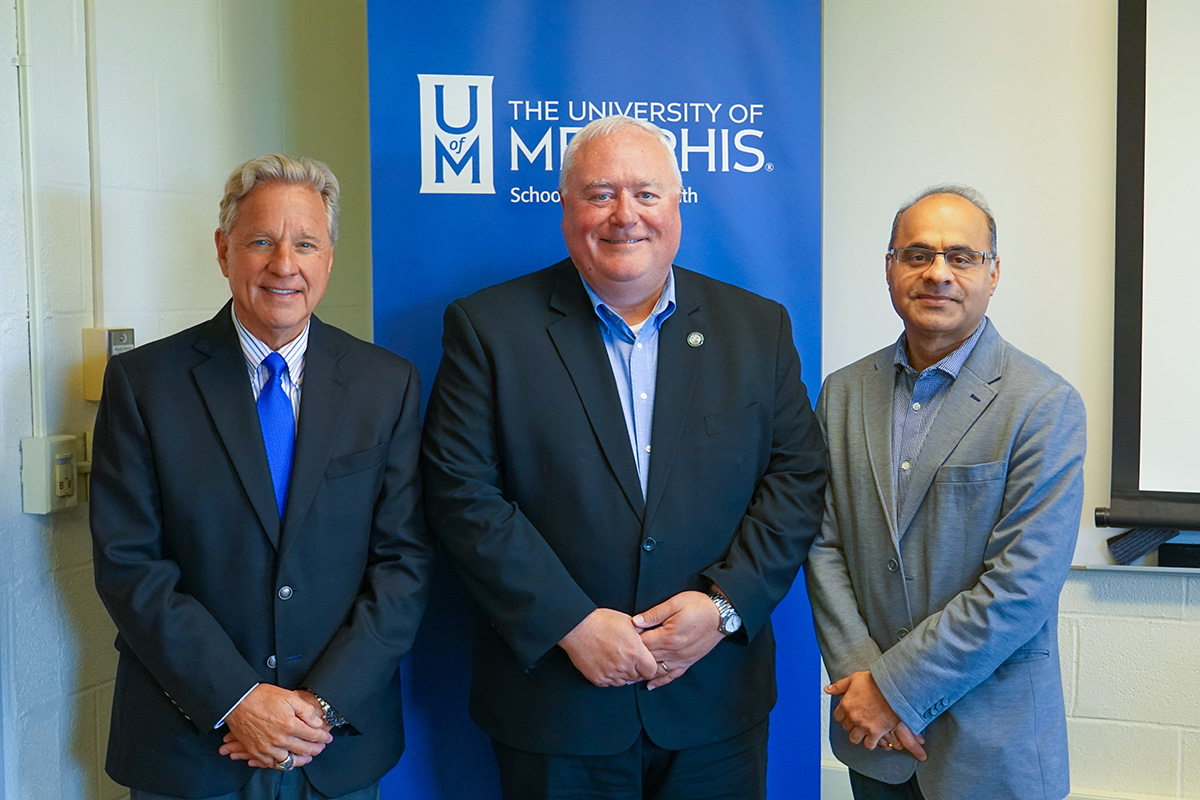 Alliance Healthcare Services Foundation Executive Director Visits the School of Public Health