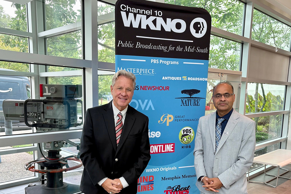 UofM SPH Dean Appears on WKNO-TV's “Behind the Headlines”