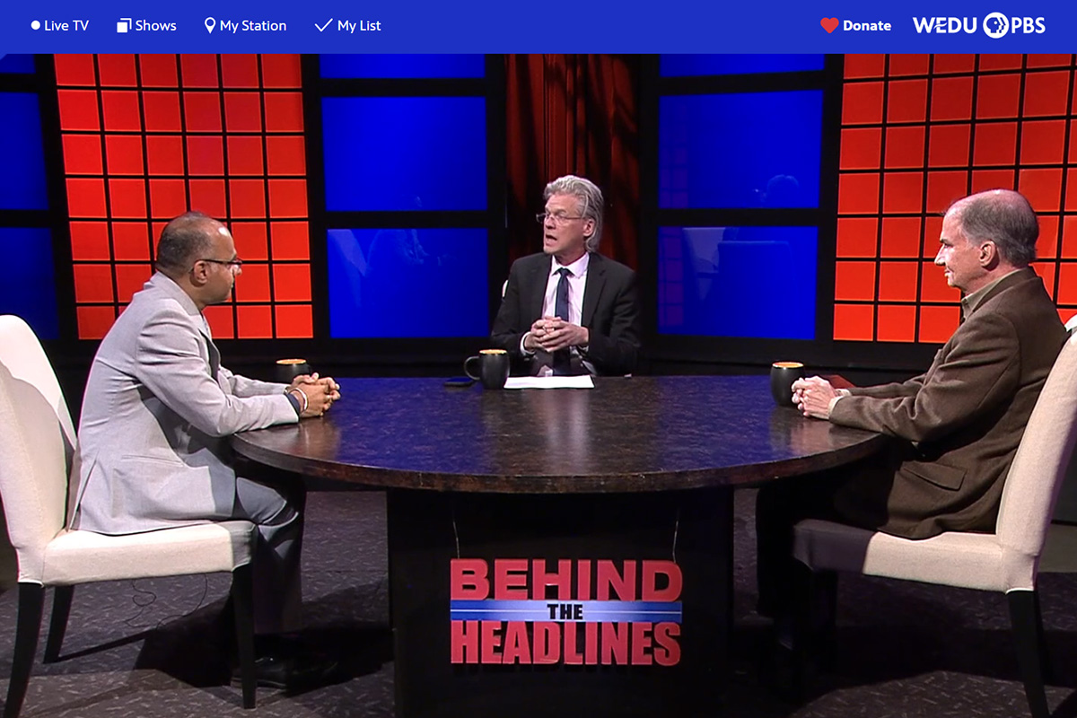 UofM SPH Dean Appears on WKNO-TV's “Behind the Headlines”