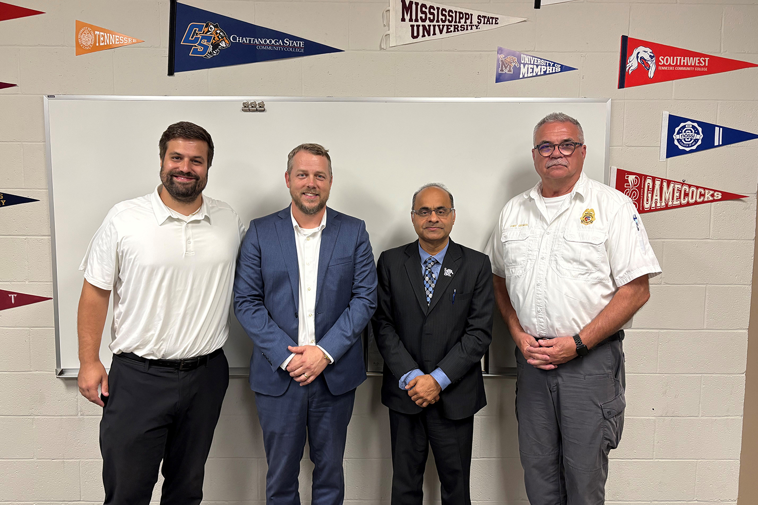 Dean Joshi meets with City of Millington and Millington High School Officials