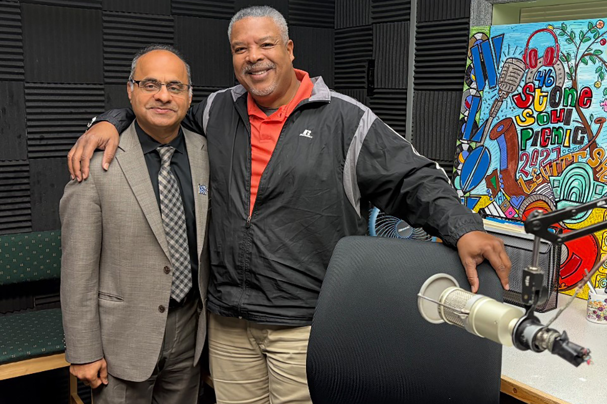 UofM SPH Dean Ashish Joshi Featured on WLOK Radio Program “Let’s Talk About It” 