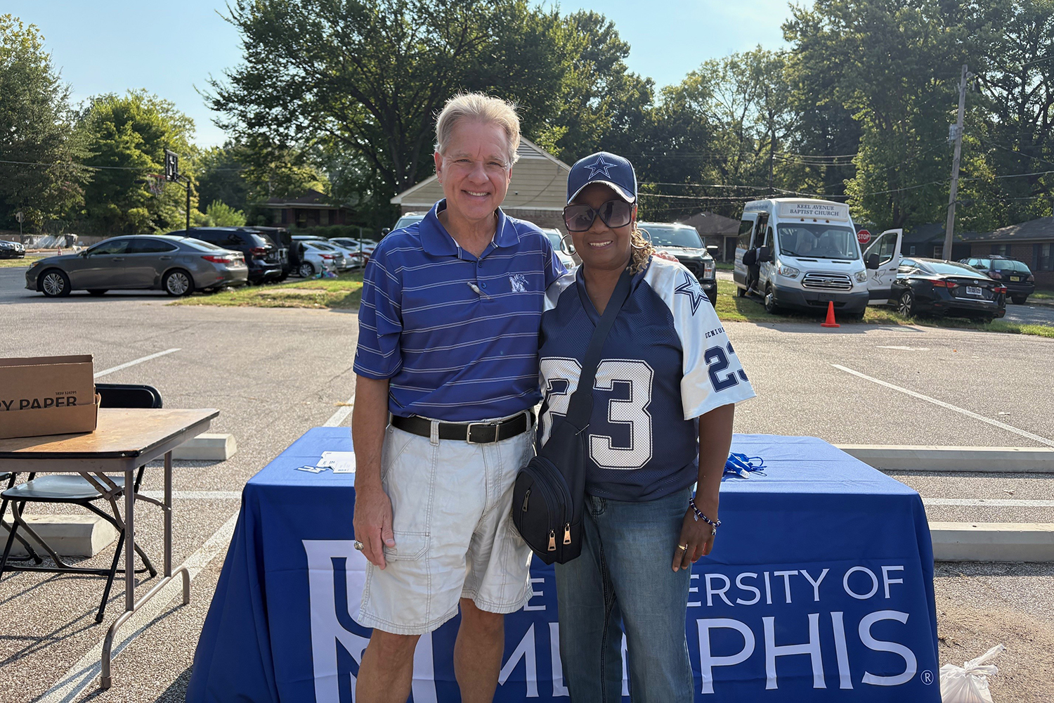 UofM SPH Attends Keel Avenue Missionary Baptist Church Fair