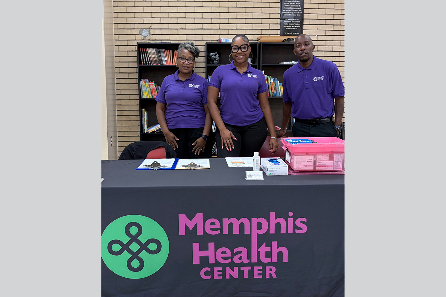 UofM SPH Organizes Community Health Fair with Memphis Health Center