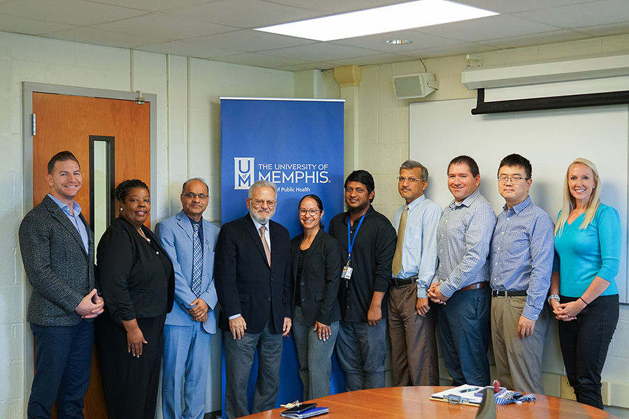 CUNY SPH Dean Dr. Ayman El-Mohandes at October Dean’s Grand Rounds